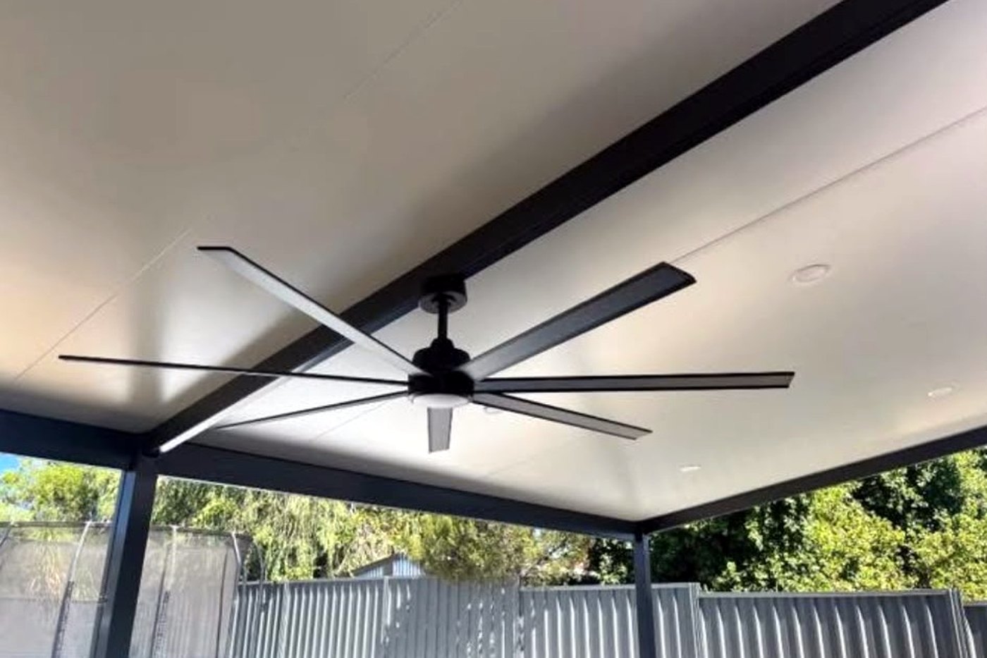 Alfresco ceiling fan installation, Perth